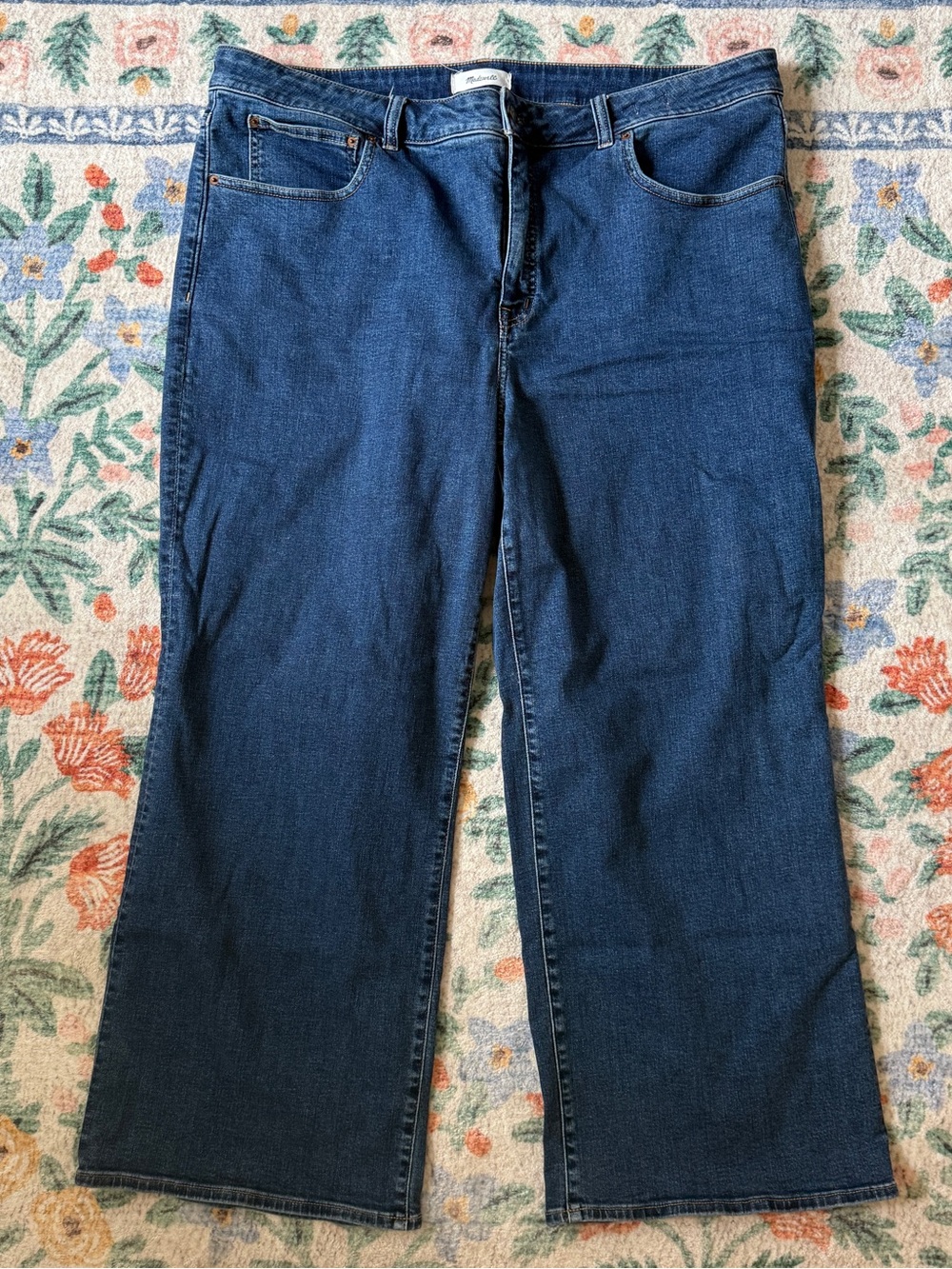 Madewell “the Wide Leg” Jeans